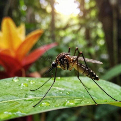 Tropikalny owad podobny do komara: co warto o nim wiedzieć?